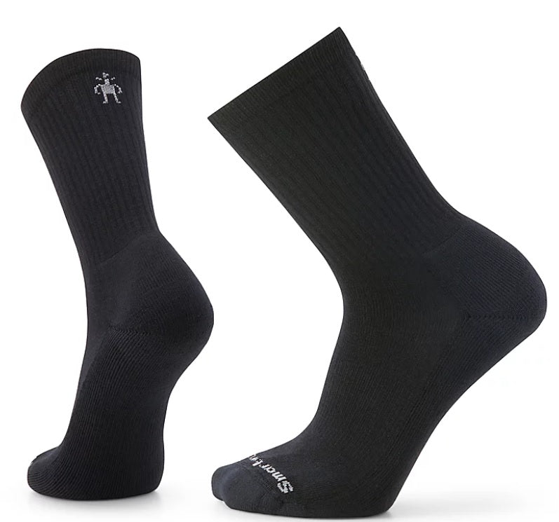 Everyday Solid Rib Crew Socks