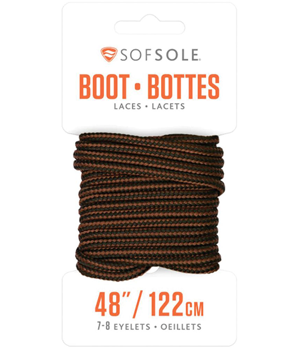 Boot Waxed Lace Black/Brown