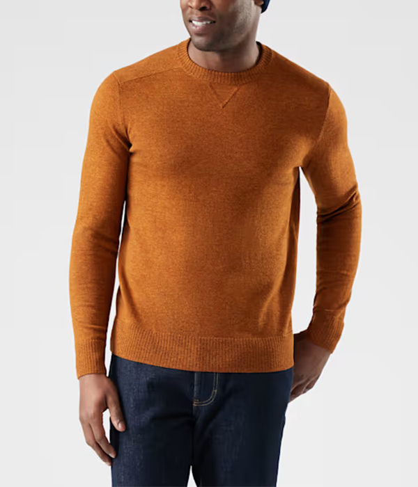 SMARTWOOL Mens Sparwood Crew Sweater