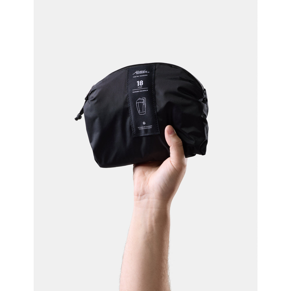 Matador 18L Packable Backpack - Black - Black
