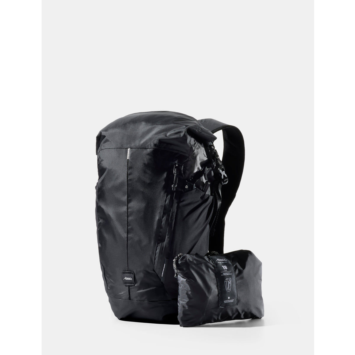 Matador 18L Waterproof Packable Backpack - Black - Black
