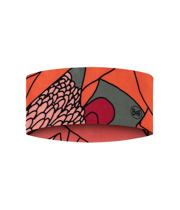 Coolnet UV Wide Headband Aramay in Poppy Red
