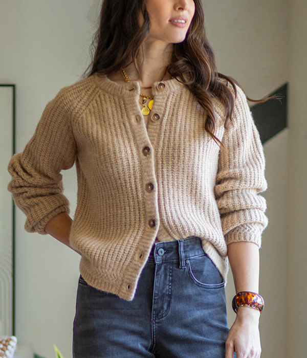 Womens Daphne Wool Cardigan