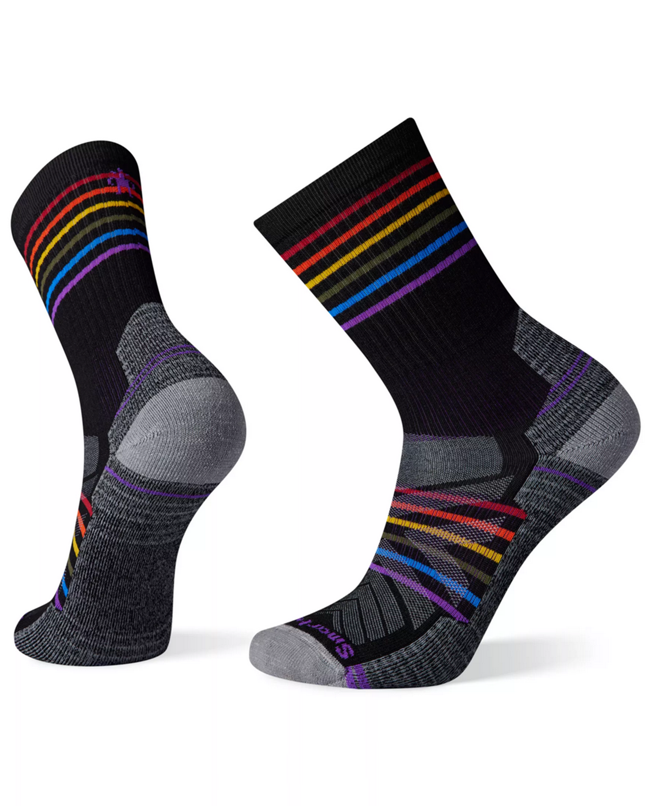 Hike Light Cushion Pride Pattern Crew Socks