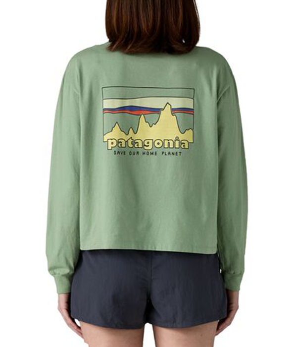 Womens L/S '73 Skyline Easy Cut Organic T-Shirt