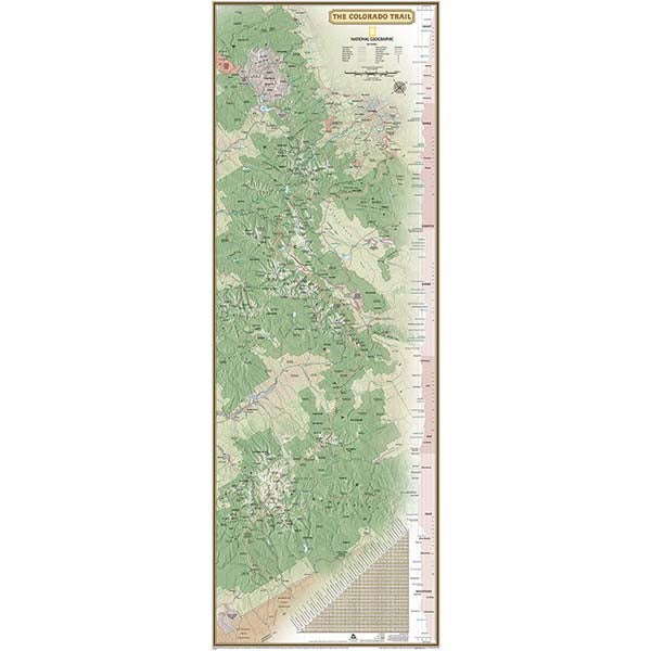 Colorado Trail - Laminated