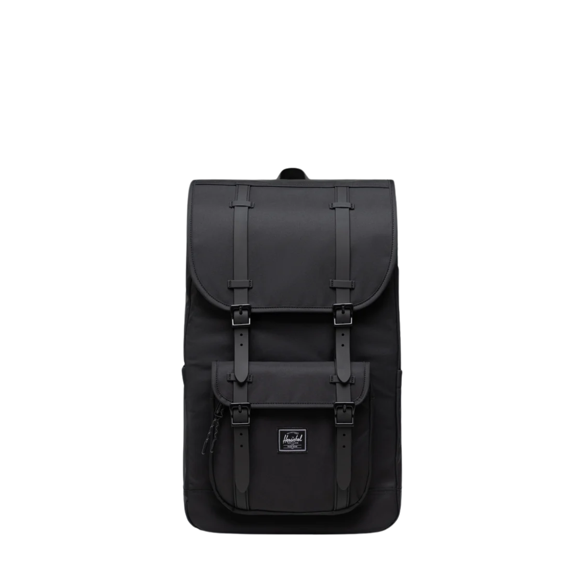 Herschel Little America Backpack Twill in Black/Grey