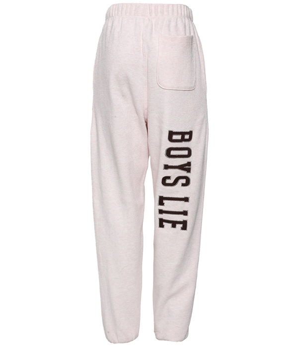 Womens Smoke and Mirrors Mac Slim Pant in Pink Heather