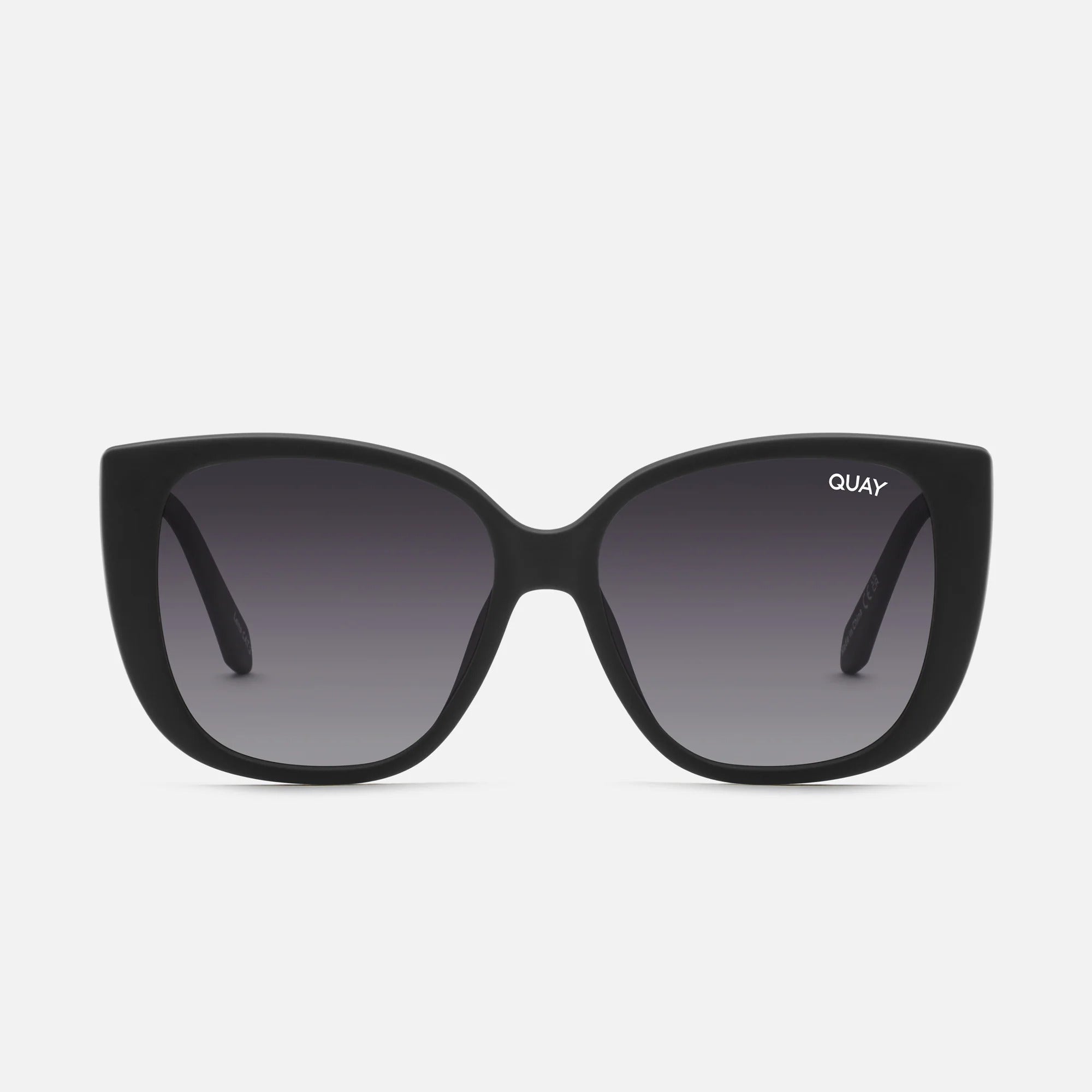 Ever After Sunglasses in Matte Black / Smoke Polarized