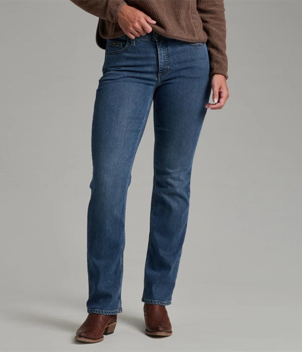 Womens Kontour Form Straight Denim