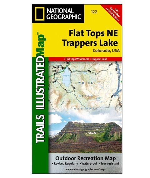 Flat Top NE Hiking Map