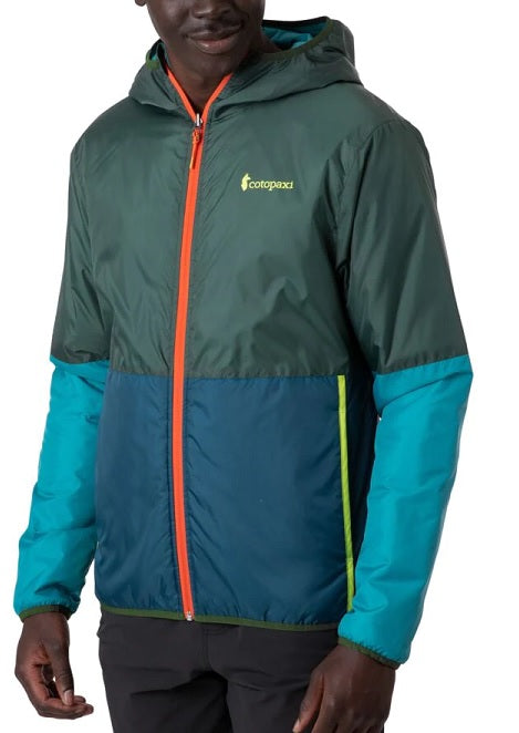 Mens Teca Calido Hooded Jacket in Navigator