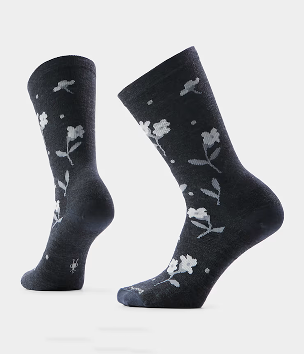 Womens Everyday Garden Gala Crew Socks