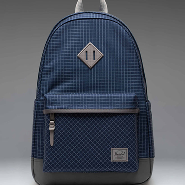 Herschel Herschel Heritage Backpack in Grid Naval Academy/Magnet