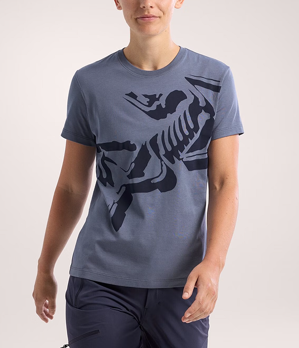 Womens Bird Cotton T-Shirt SS