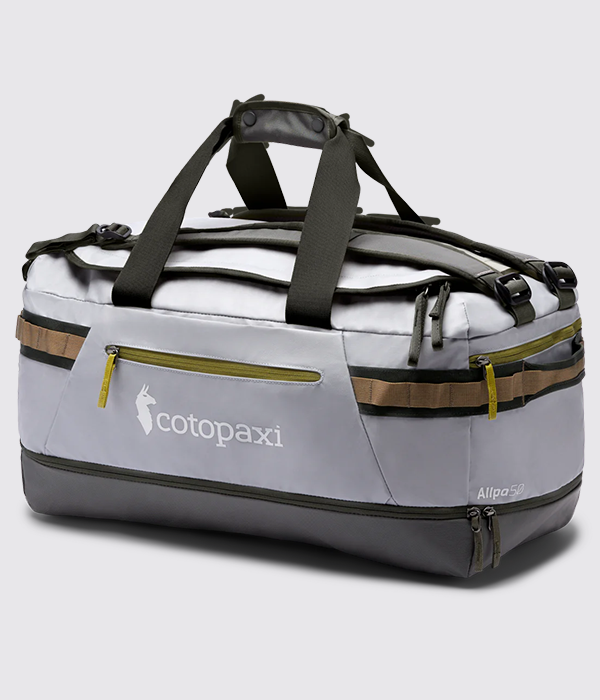 Allpa 50L Duffel Bag in Smoke/Cinder