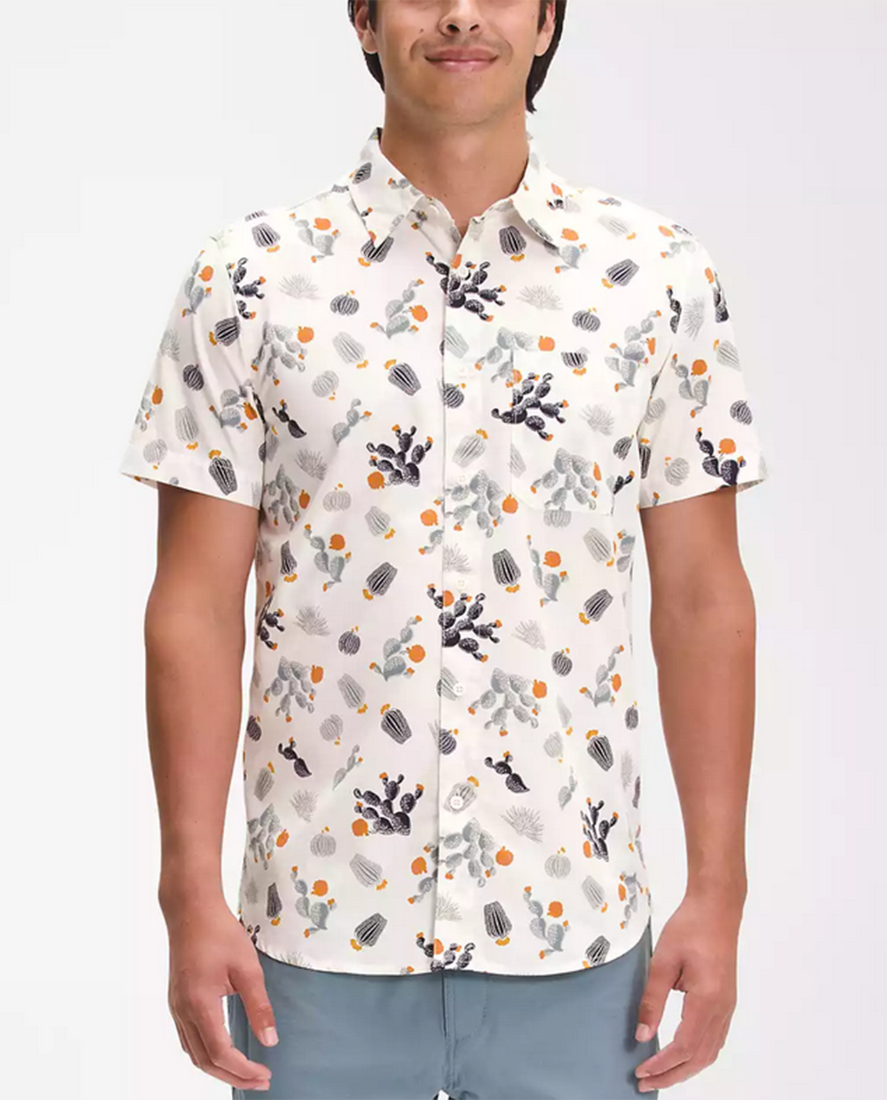 THE NORTH FACE Mens S/S Baytrail Pattern Shirt