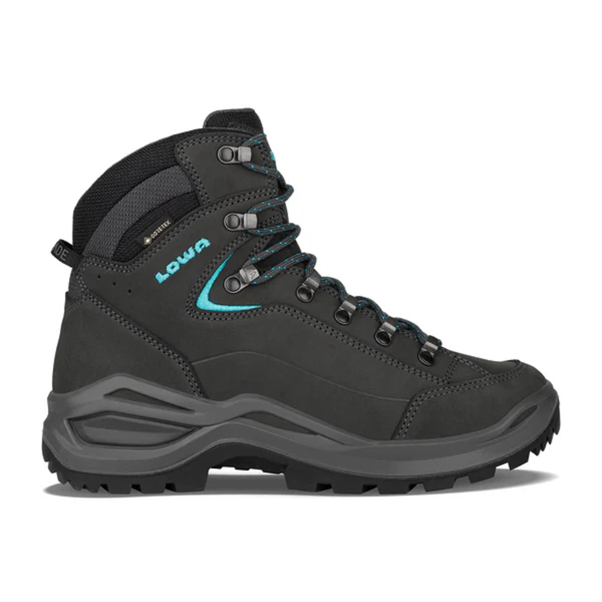 Womens Renegade Evo GTX Mid WS in Asphalt/Turquoise