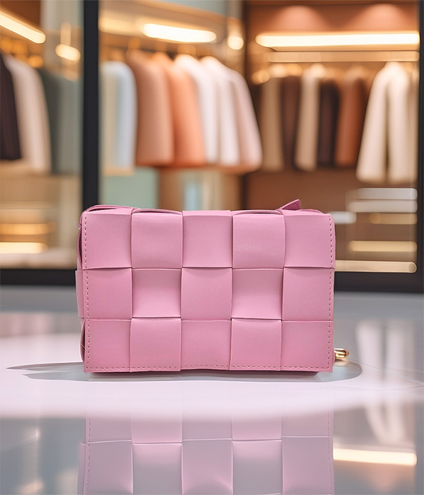 Seville Sakura Vegan Leather Purse in Pink