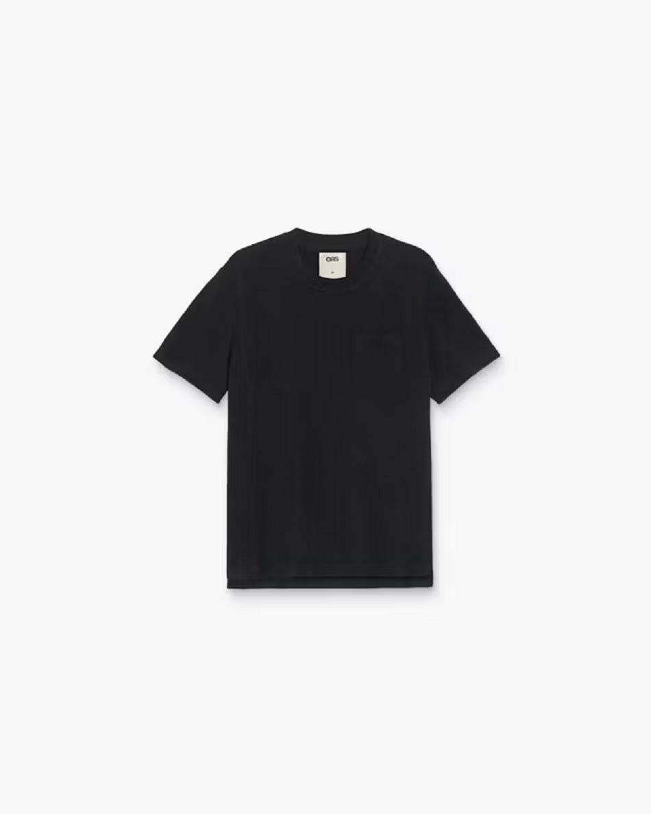 OAS Mens Terry Tee in Black