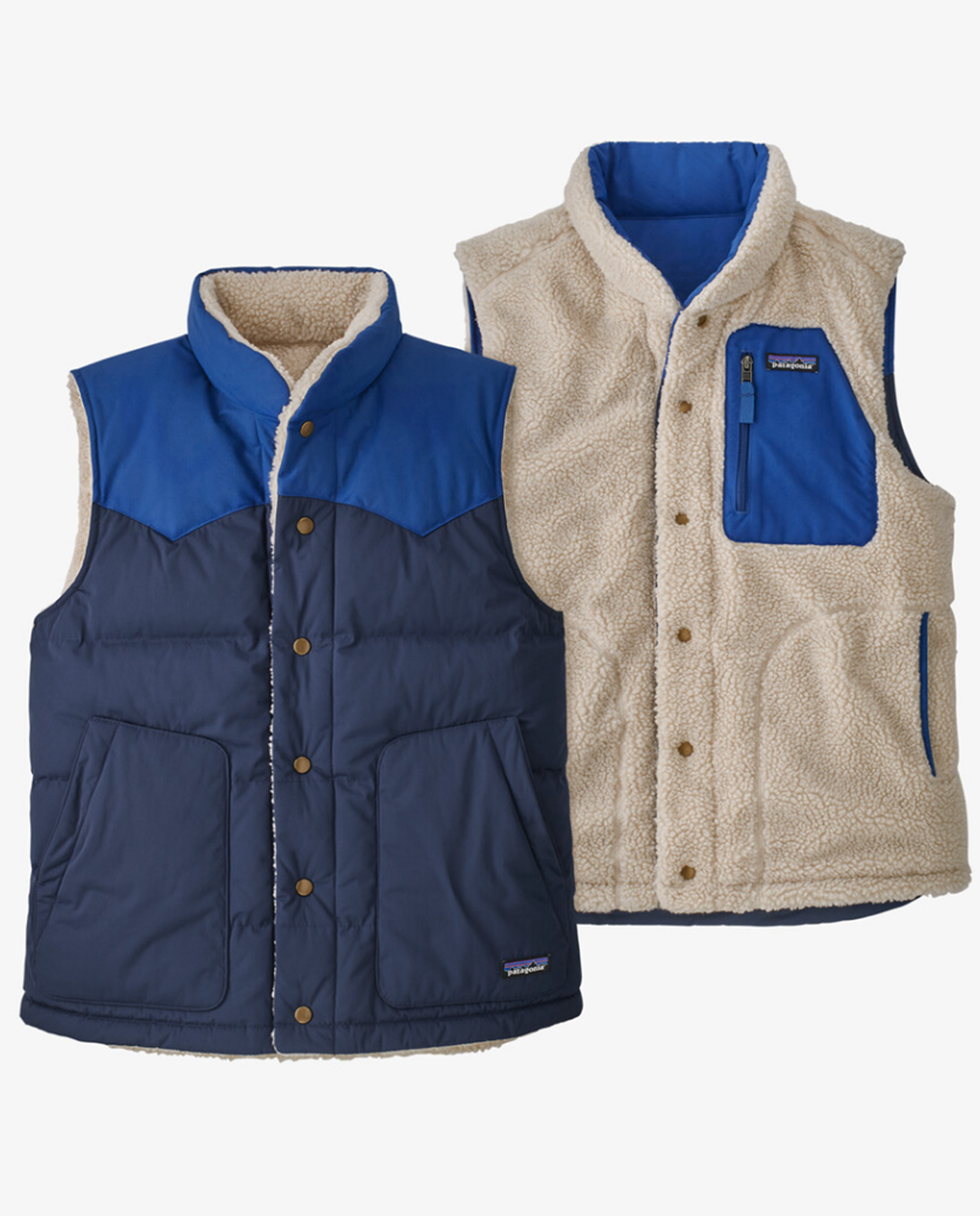 Mens Reversible Bivy Down Vest