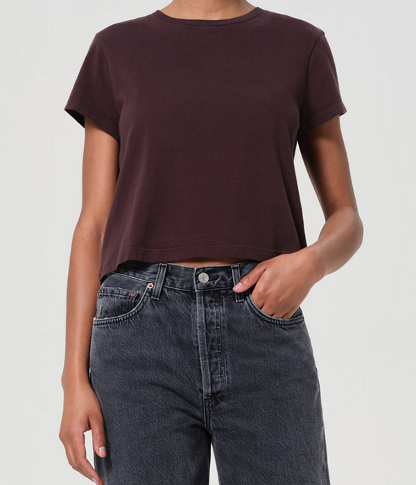 Womens Adine Shrunken Tee