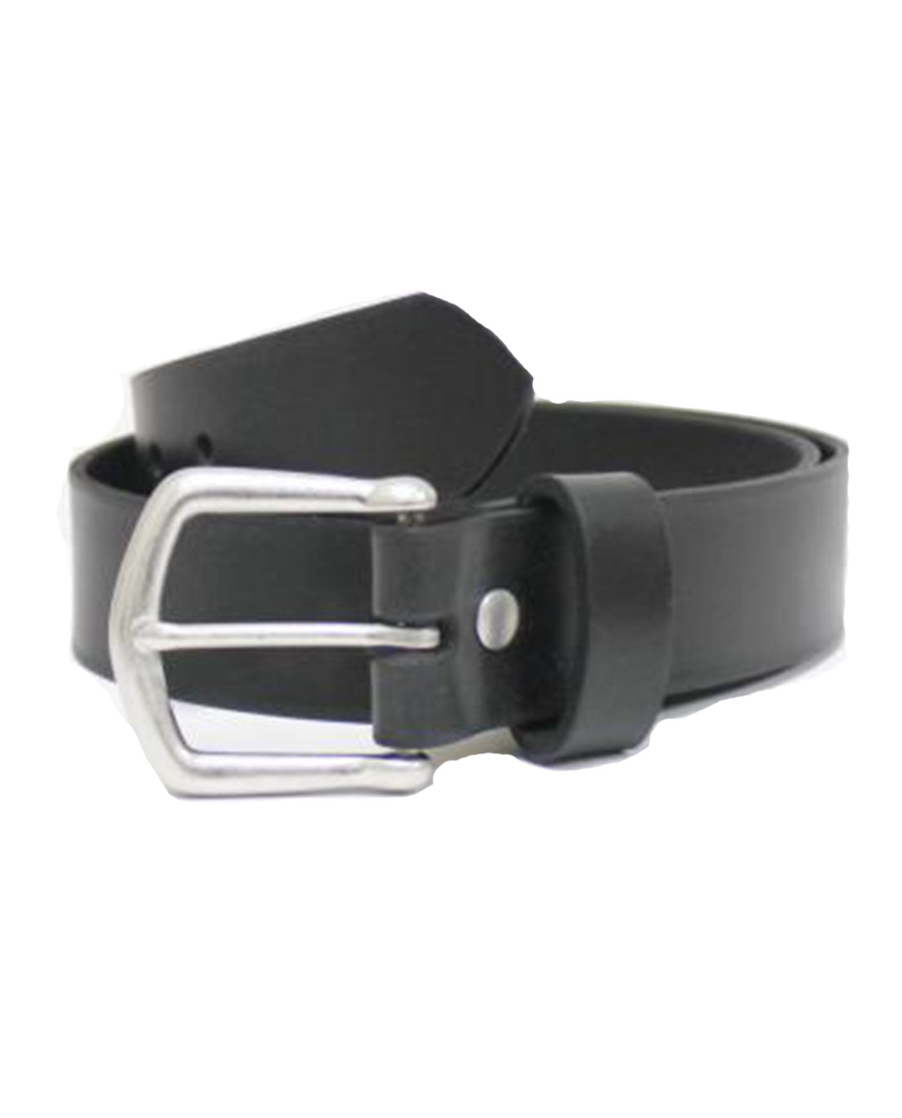 BISON DESIGNS 38MM Shackleton Leather Belt in Black