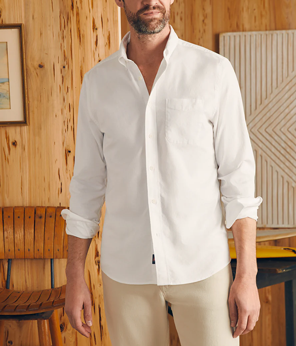 Mens Supima Oxford Shirt