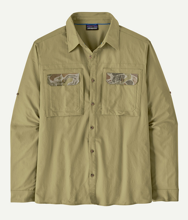 Mens L/S Self Guided Sun Shirt