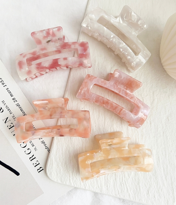 Allie Acetate Regular Size Hair Clips