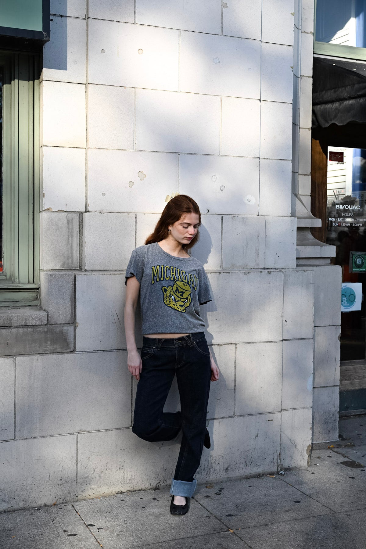 Womens Michigan Wolverines Tee