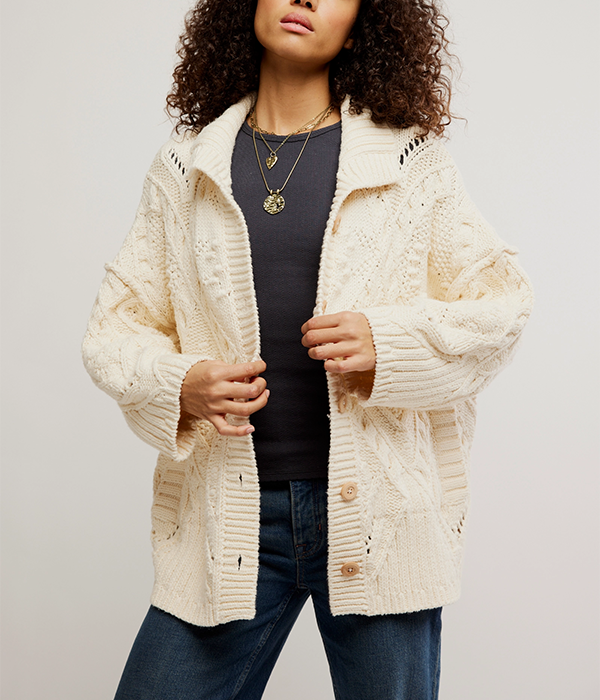 Womens Heart You Cardigan