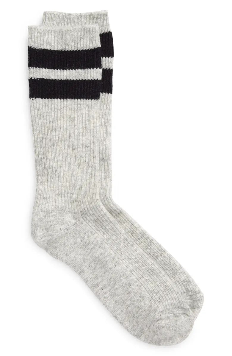 Le Bon Womens Grandpa Varsity Socks
