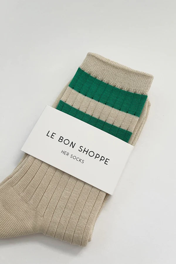 Le Bon Her Varsity Socks