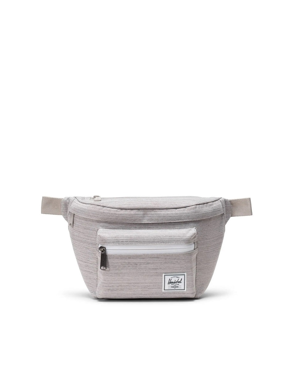 Pop Quiz Hip Pack in Light Grey Crosshatch