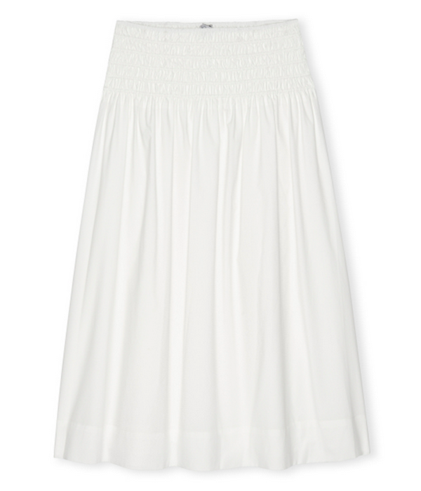 Womens Alessa Skirt in White