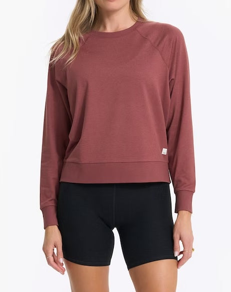 Womens L/S Halo Crew