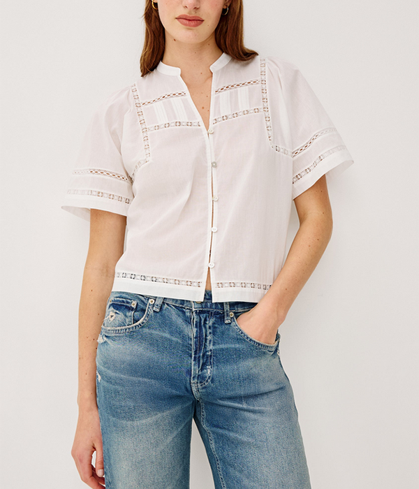 Womens Alanis Top in White
