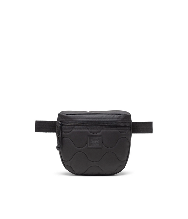 Settlement Quilted Capsule Hip Pack in Black
