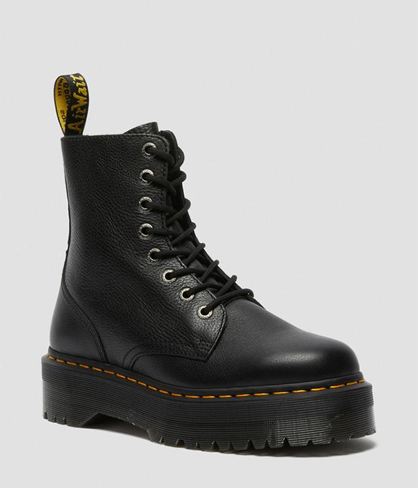 Women's Jadon III Boot Pisa Leather Platforms in Black