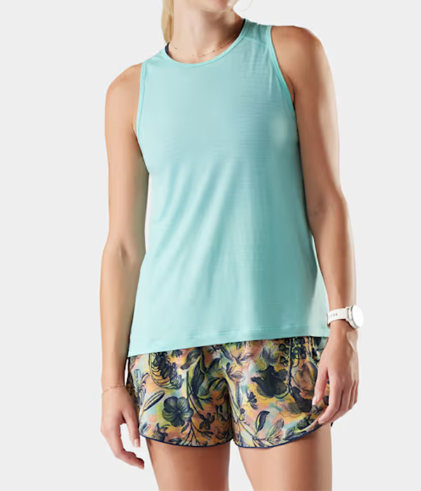 Womens Active Ultralite High Neck Tank