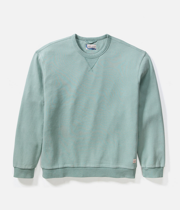 Mens Relaxed Cloud 9 Fleece Crewneck in Canton