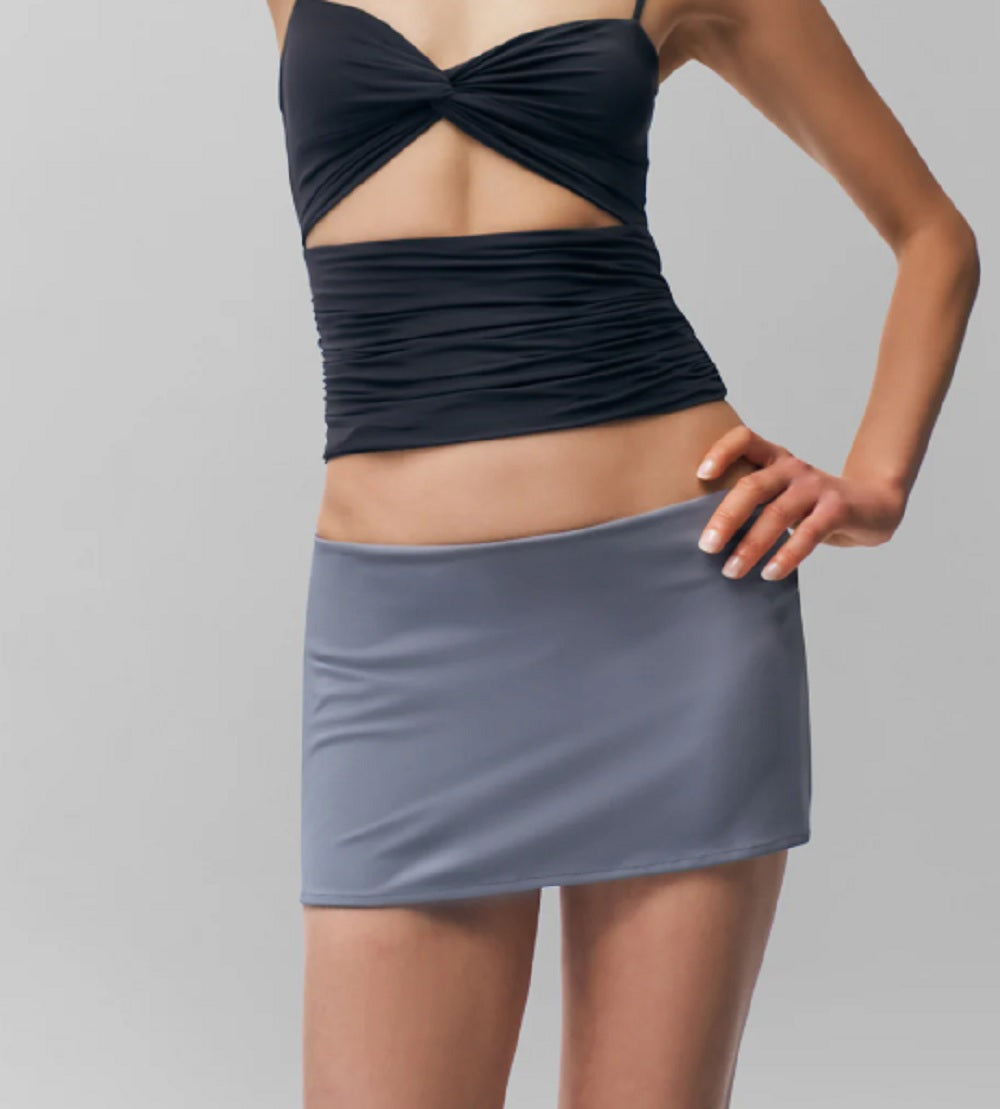 Womens Micro Mini Stretch Skirt