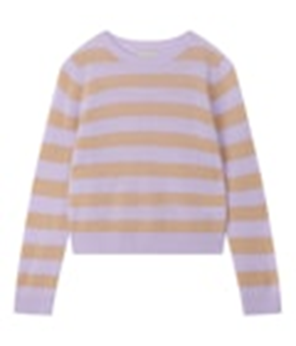 Womens Stripe Crew