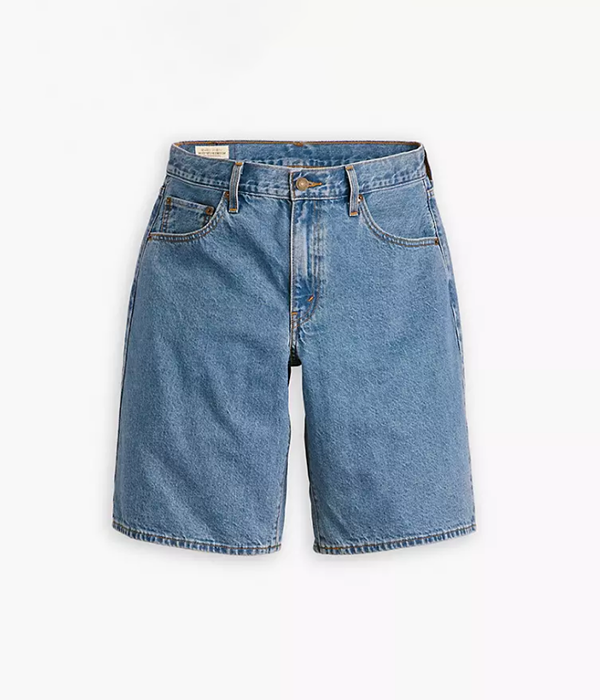 Womens Baggy Dad Jort in Foolish Love