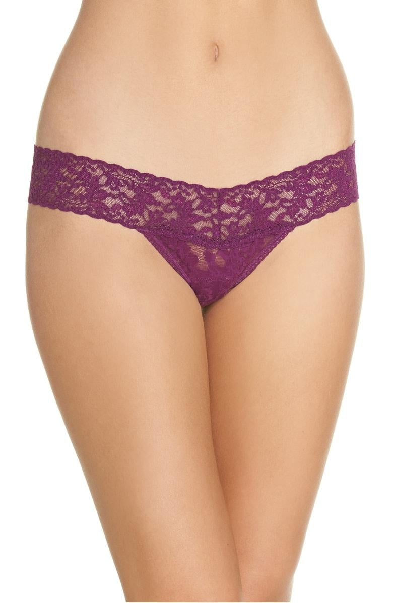HANKY PANKY Womens Lace Lowrise Thong