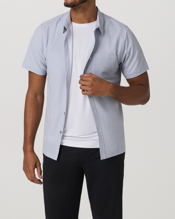 Mens S/S Bridge Button Down