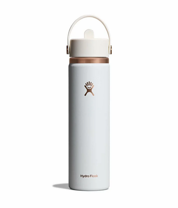 24oz Wide Flex Straw Cap in Chalk White Arc
