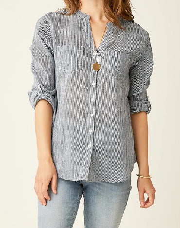 CARVE DESIGNS Dylan Gauze Shirt
