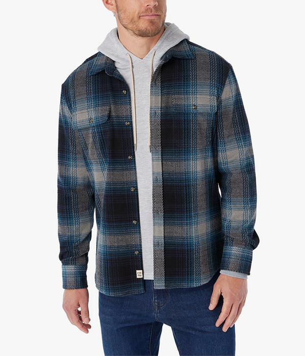 Mens Dunewood Ultra-Stretch Flannel
